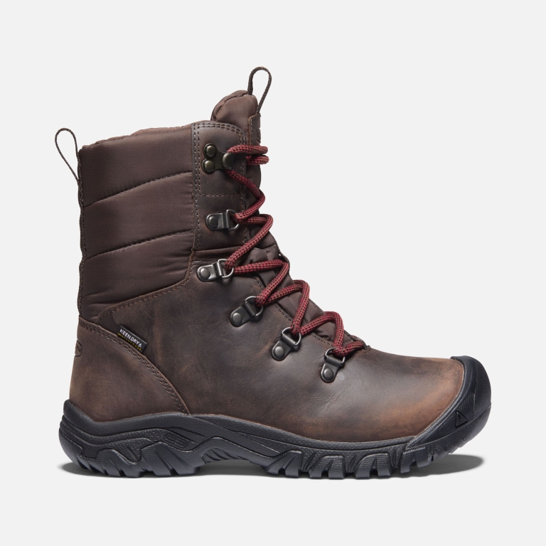 Keen Greta Waterproof Boots - Women's Brown Boots